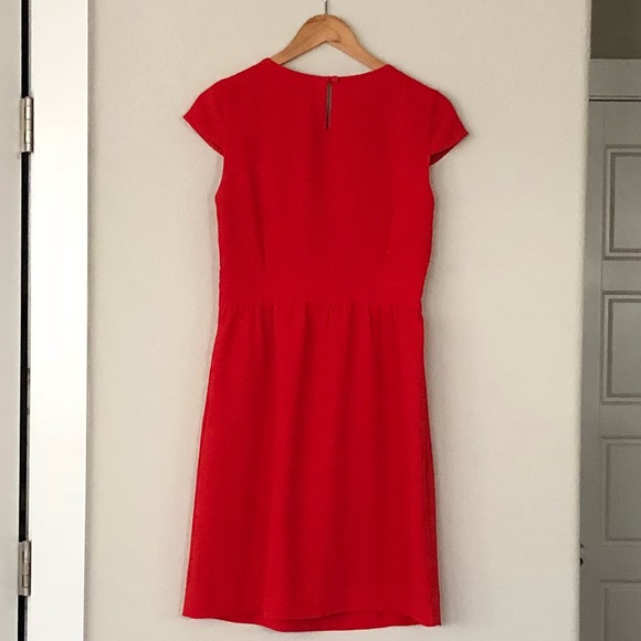 J. Crew Crepe Cap Sleeve Dress - Picture 3 of 6